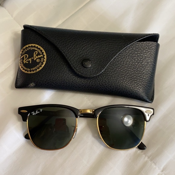 Polarized Ray Ban Clubmasters!!! - Picture 1 of 1